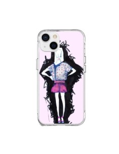 Coque iPhone 15 Plus Valentine Femme Fashion Mode Rose...