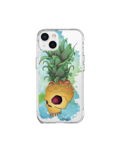 Coque iPhone 15 Plus Crananas Crane Ananas Transparente - Chapo