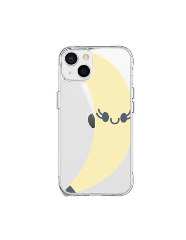 Coque iPhone 15 Plus Banana Banane Fruit Transparente - Claudia Ramos