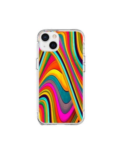 Cover iPhone 15 Plus Acid Vagues - Danny Ivan