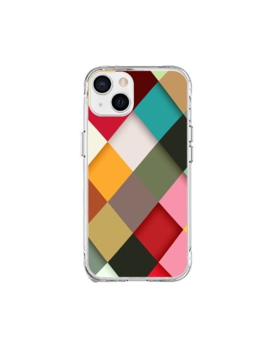 Coque iPhone 15 Plus Colorful Mosaique - Danny Ivan