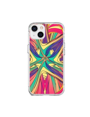 Coque iPhone 15 Plus Veins Veines Azteque Vagues - Danny Ivan