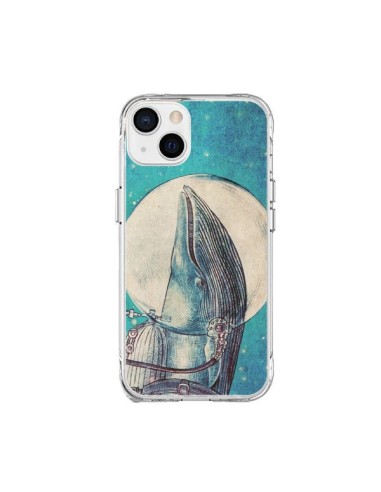 Coque iPhone 15 Plus Baleine Whale Voyage Journey - Eric Fan