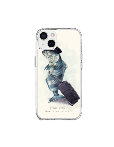 Coque iPhone 15 Plus The Pilot Fish Poisson Pilote - Eric Fan