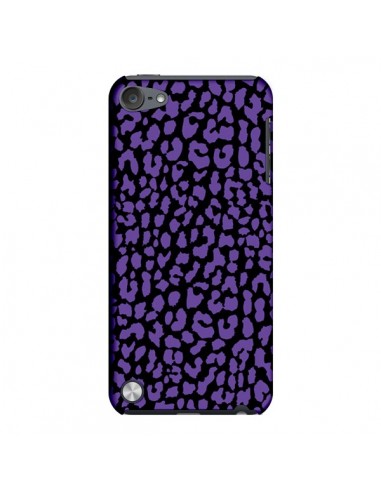Coque Leopard Violet pour iPod Touch 5 - Mary Nesrala