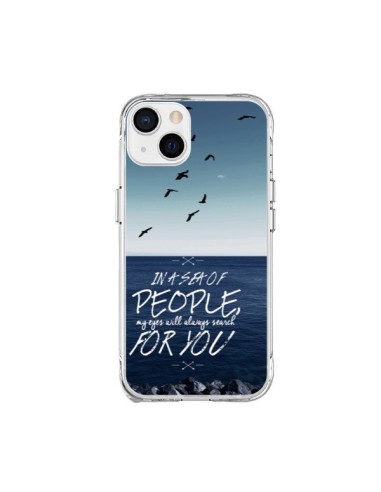 Coque iPhone 15 Plus Sea Mer Plage - Eleaxart