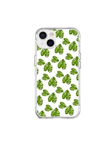 Coque iPhone 15 Plus Plantes vertes - Eleaxart