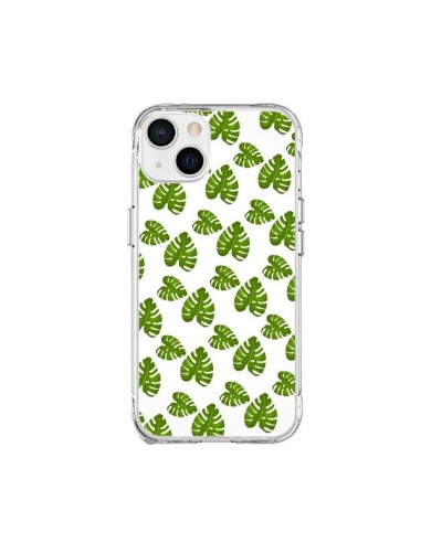 iPhone 15 Plus Case Green Plants - Eleaxart