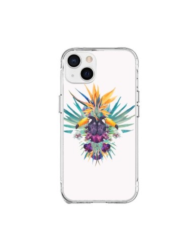 Coque iPhone 15 Plus Exotic Toucans Summer Ete - Eleaxart