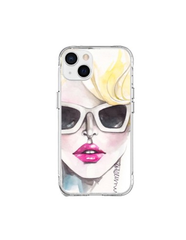 Coque iPhone 15 Plus Blonde Chic - Elisaveta Stoilova