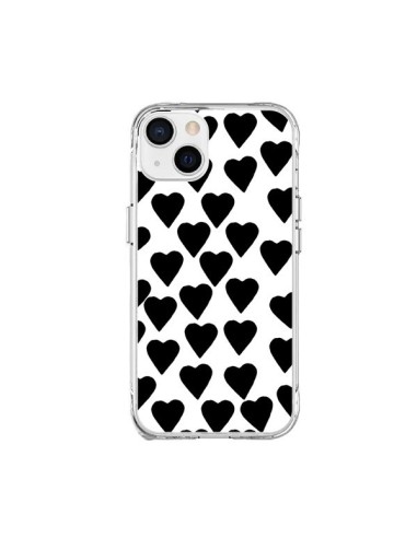 Coque iPhone 15 Plus Coeur Noir - Project M