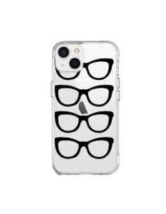 Coque iPhone 15 Plus Sunglasses Lunettes Soleil Noir...
