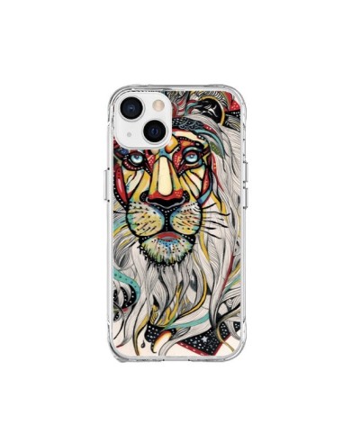 Coque iPhone 15 Plus Lion Leo - Felicia Atanasiu