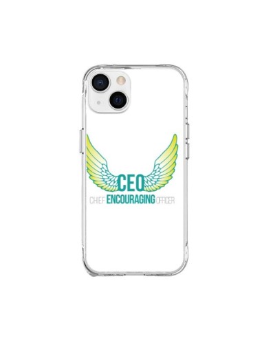 Coque iPhone 15 Plus CEO Chief Encouraging Officer Vert - Shop Gasoline