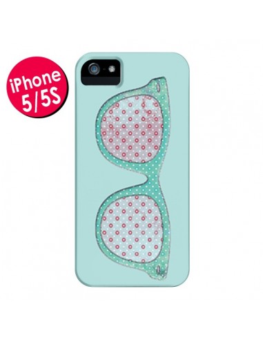 Coque Lunettes Retro Fashion pour iPhone 5 et 5S - Mary Nesrala