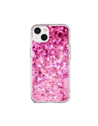 Coque iPhone 15 Plus Romance Me Paillettes Roses - Ebi Emporium