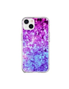 Cover iPhone 15 Plus Galaxy Paillettes Brillantini - Ebi...
