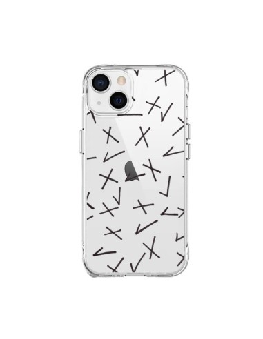 Cover iPhone 15 Plus Croci Check Trasparente - Ebi Emporium