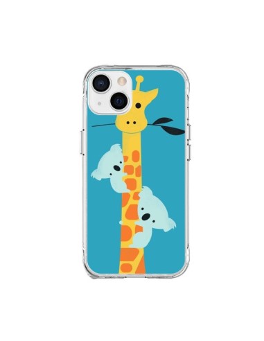 Coque iPhone 15 Plus Koala Girafe Arbre - Jay Fleck