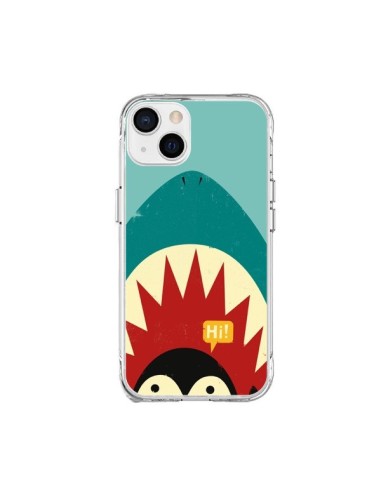 Cover iPhone 15 Plus Pinguino Squalo - Jay Fleck