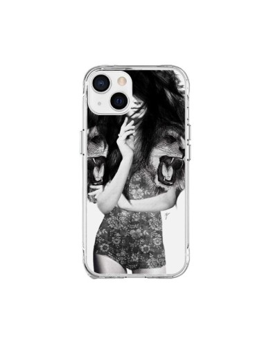 iPhone 15 Plus Case Girl Lion - Jenny Liz Rome