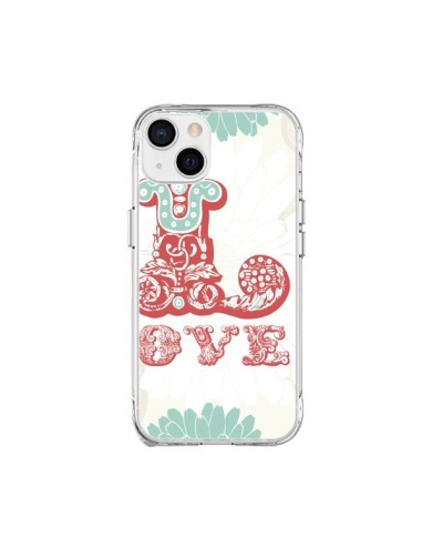 Coque iPhone 15 Plus Love Fleurs Flourish - Javier Martinez