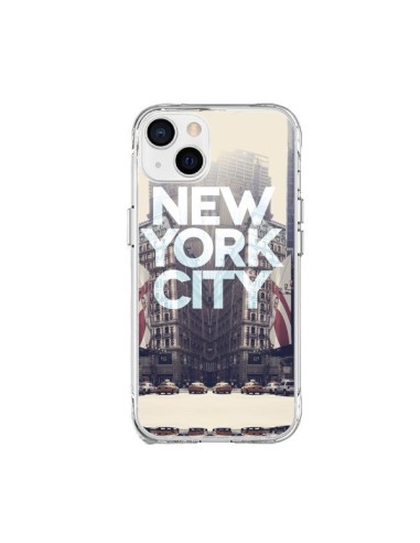 Coque iPhone 15 Plus New York City Vintage - Javier Martinez