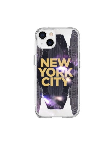 Coque iPhone 15 Plus New York City Orange - Javier Martinez