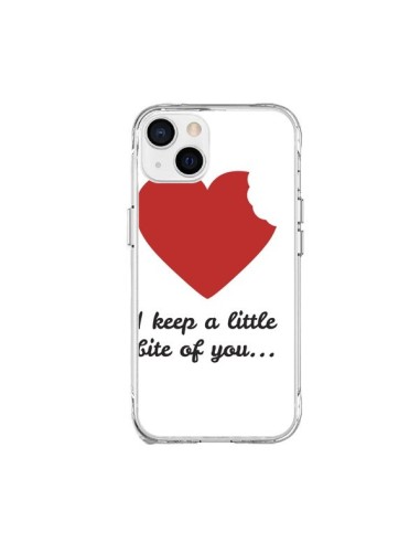 Coque iPhone 15 Plus I Keep a little bite of you Coeur Love Amour - Julien Martinez