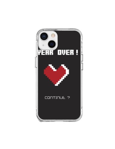 Coque iPhone 15 Plus Year Over Love Coeur Amour - Julien Martinez