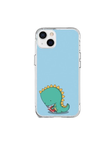 Coque iPhone 15 Plus Dino le Dinosaure - Jonathan Perez