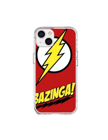 Coque iPhone 15 Plus Bazinga Sheldon The Big Bang Theory - Jonathan Perez