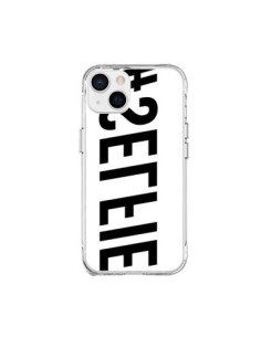 Cover iPhone 15 Plus Hashtag Selfie Nero Rovesciato...