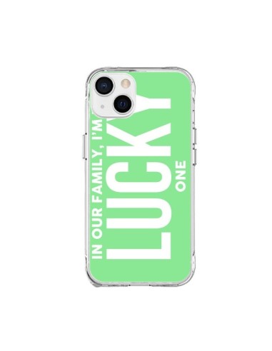 iPhone 15 Plus Case In our family i'm the Lucky one - Jonathan Perez