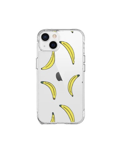 Coque iPhone 15 Plus Bananes Bananas Fruit Transparente - Dricia Do