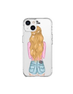 Cover iPhone 15 Plus Blonde Don't Care Bionda Trasparente...