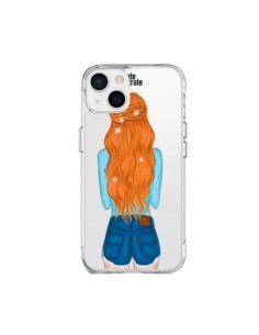 iPhone 15 Plus Case Red Hair Don't Care Capelli Rossi...