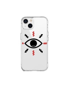 Cover iPhone 15 Plus Eye I See You Occhio Trasparente -...