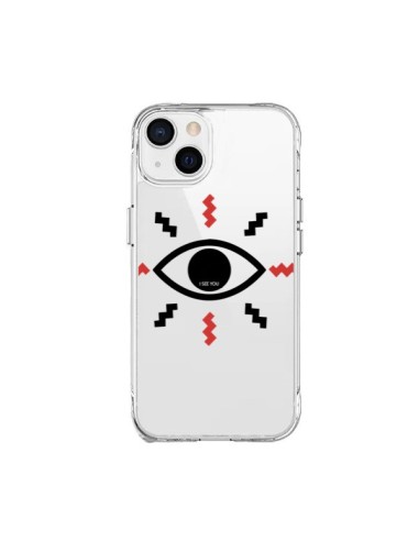 iPhone 15 Plus Case Eye I See You Eye Clear - Koura-Rosy Kane