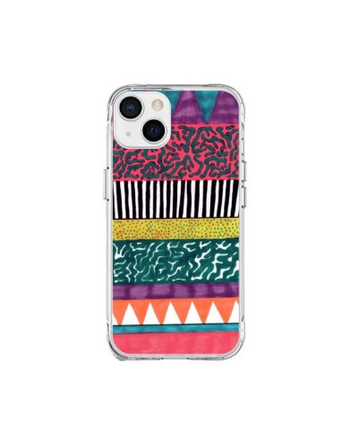 Coque iPhone 15 Plus Azteque Dessin - Kris Tate