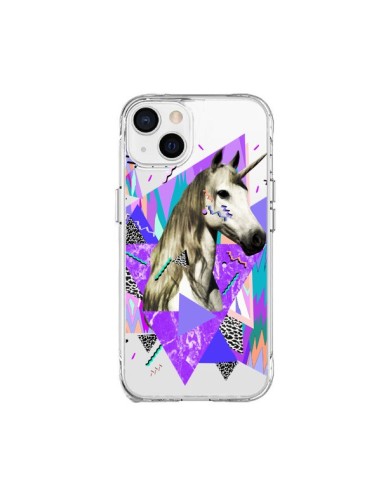 iPhone 15 Plus Case Unicorn Aztec Clear - Kris Tate