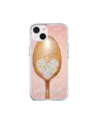 Coque iPhone 15 Plus Cuillère Love - Lisa Argyropoulos