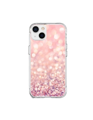 Coque iPhone 15 Plus Paillettes Blush - Lisa Argyropoulos