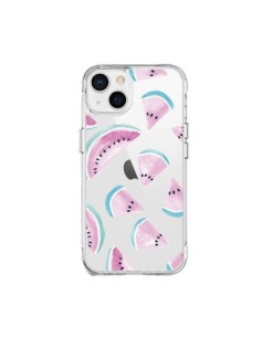Cover iPhone 15 Plus Anguria Frutta Estate Trasparente -...