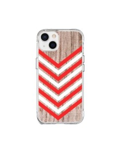 iPhone 15 Plus Case Tribal Aztec Wood Wood Arrow Red...