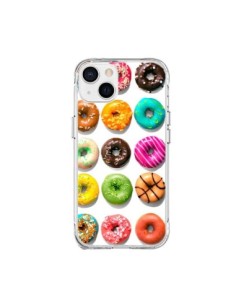 iPhone 15 Plus Case Donut Multicolor Cioccolato Vaniglia...
