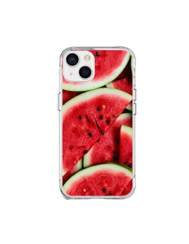 Coque iPhone 15 Plus Pastèque Watermelon Fruit - Laetitia