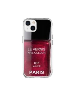 iPhone 15 Plus Case Nail polish Paris Malice Purple -...