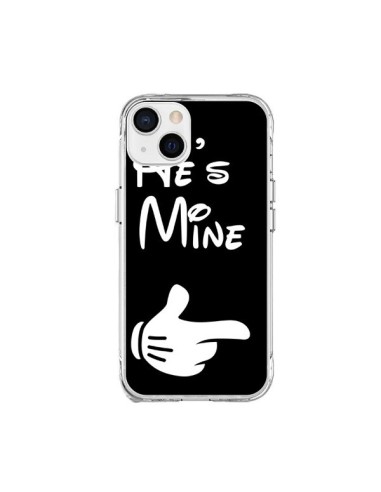 Coque iPhone 15 Plus He's Mine Il est à Moi Amour Amoureux - Laetitia