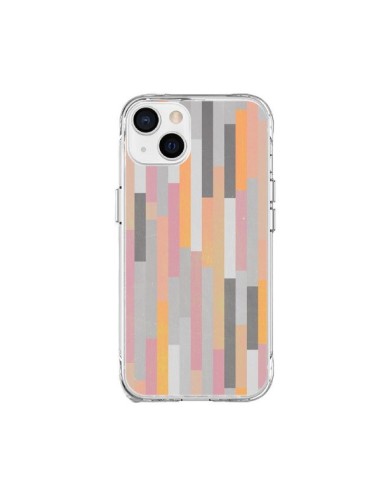 Coque iPhone 15 Plus Bandes Couleurs - Leandro Pita